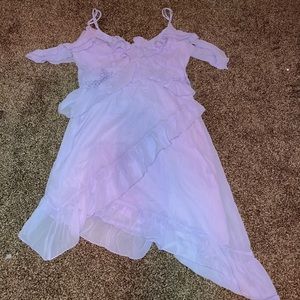 Purple formal dress!
